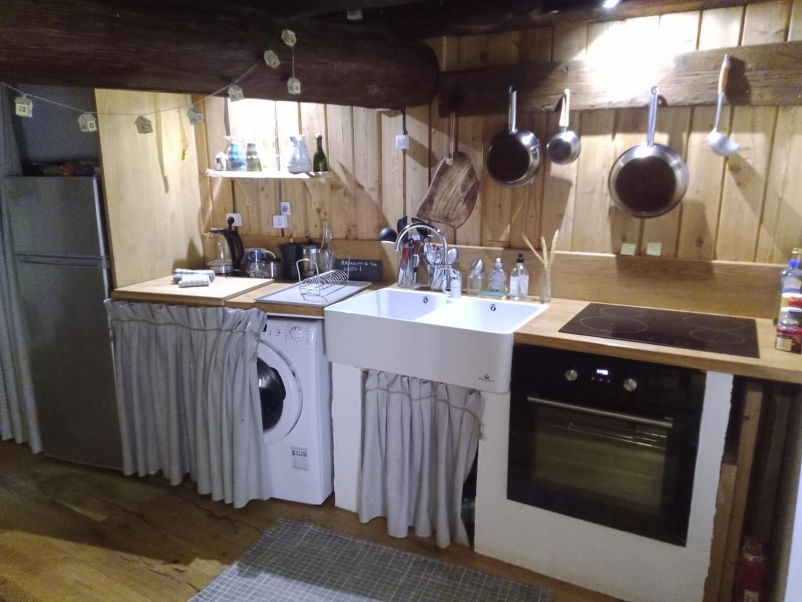 Mon Roc - Maison De Montagne Atypique Avec Vue La Grave Exteriör bild